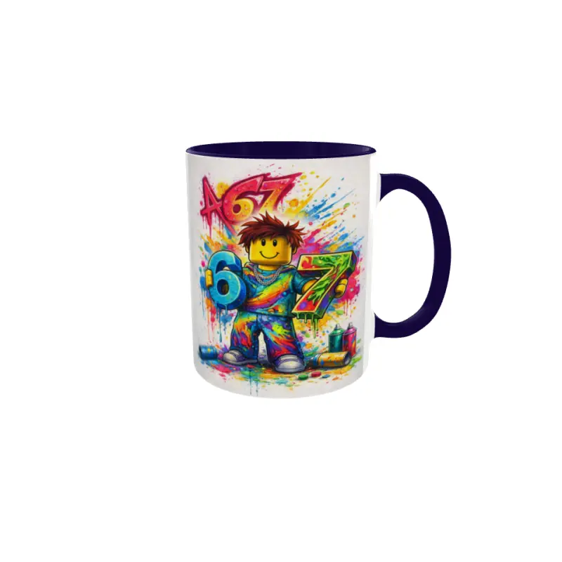 6 7 six seven, cana ceramica, 330ml, cgs1843